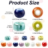 Handmade Porcelain Beads PORC-YW0001-72-2