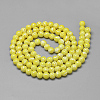 Drawbench Glass Beads Strands DGLA-S115-4mm-L06-2