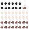 1Bag Plywood Pendants WOOD-BC0001-51-1