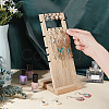 16-Hole 2-Row Wood Jewelry Display Stands EDIS-WH0016-007B-3