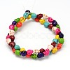 Dyed Synthetic Turquoise Bead Strands G-M145-07-A-2