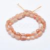 Natural Sunstone Beads Strands G-K203-11A-2