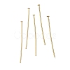 Brass Flat Head Pins KK-H502-01E-G-1