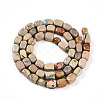 Natural Shoushan Stone Beads Strands G-N346-04A-07-3