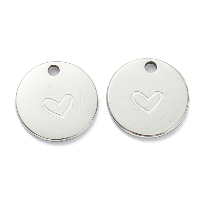 Non-Tarnish 304 Stainless Steel Charms STAS-P280-08P-1