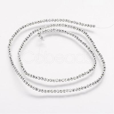 Non-magnetic Synthetic Hematite Beads Strands G-P218-26-S-1