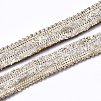 Nylon Thread Tassel Fringe Trimming FIND-T032-01C-1