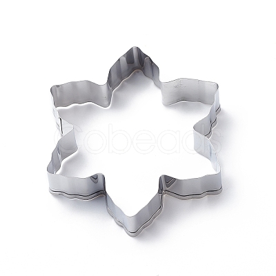 Tarnish Resistant 304 Stainless Steel Christmas Cookie Cutters DIY-E012-86-1