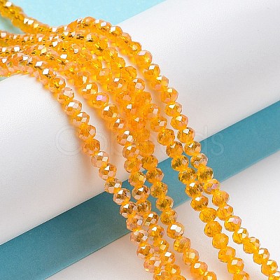 Electroplate Glass Beads Strands LS-EGLA-A034-T2mm-B01-1
