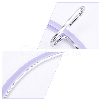 Ring Embroidery Plastic Hoops TOOL-GF0001-60-1