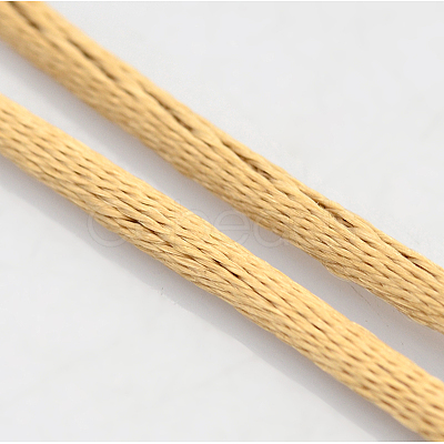 Nylon Satin Rattail Cords NWIR-O001-A-19-1