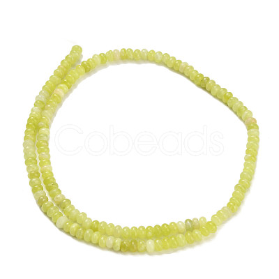 Natural Lemon Jade Beads Strands G-Z110-B13-2x4mm-1