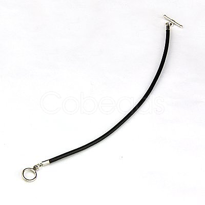 Cowhide Leather Cord Bracelet Making X-AJEW-JB00018-03-1