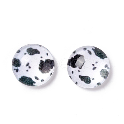 Glass Cabochons GLAA-E022-01-1