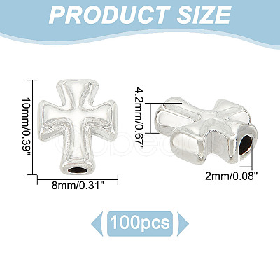 100Pcs Tibetan Style Alloy Beads FIND-HY0003-73-1