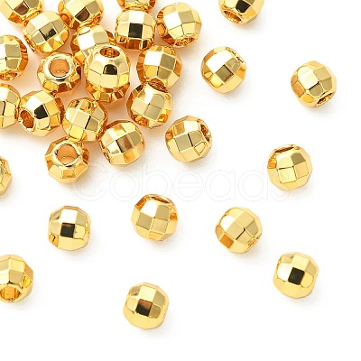 SHEGRACE Brass Round Beads XGRPCU997-292G-1