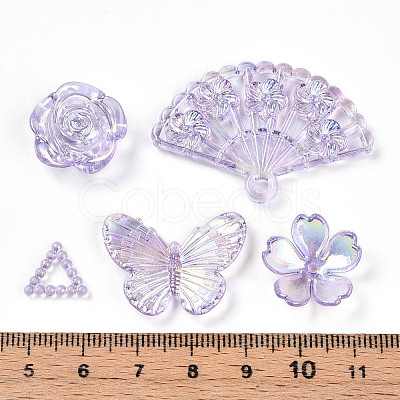 Transparent Acrylic Beads OACR-N137-73A-1