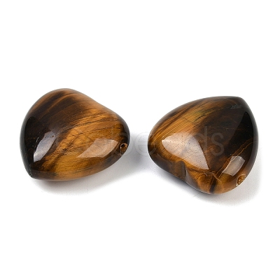 Natural Tiger Eye Gemstone Beads G-E338-11A-1