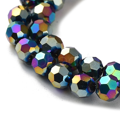 Electroplate Glass Bead Strands LS-EGLA-R042-6mm-04-1
