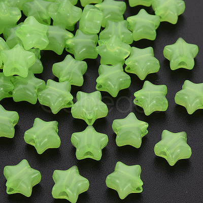 Imitation Jelly Acrylic Beads LS-MACR-S373-45-E06-1