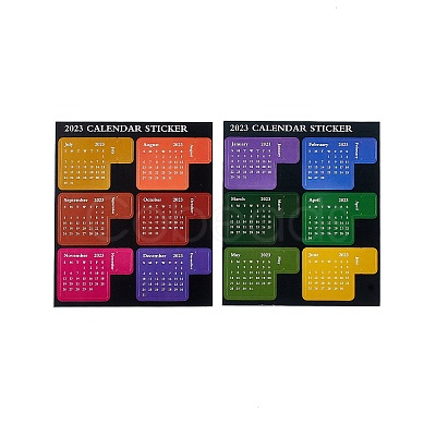 2023 Notebook with 12 Month Tabs LS-AJEW-A043-01A-1