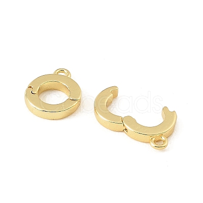 Brass Ring Clasps KK-CBA9CBD-09G-1