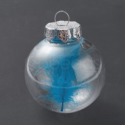 (Defective Closeout Sale: Surface Scratch) Plastic Ball Ornament Decoration HJEW-XCP0001-05-1