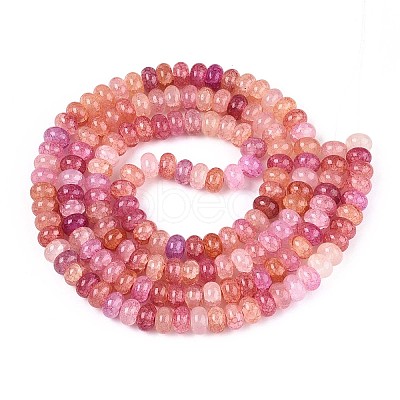 Glass Beads Strands GLAA-N059-5x8mm-24-1