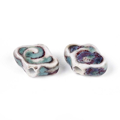 Handmade Porcelain Beads PORC-T133-30I-1