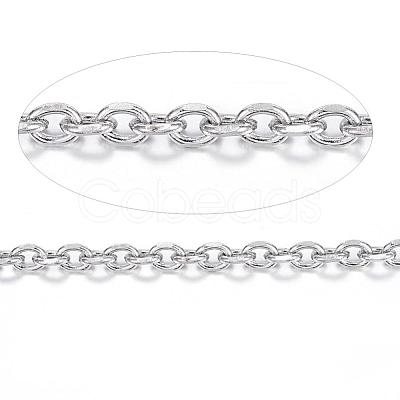 Tarnish Resistant 304 Stainless Steel Cable Chains CHS-H007-03P-1