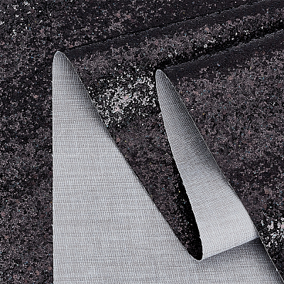 Paillette Imitation Leather Fabric DIY-WH0221-27A-1