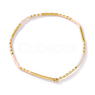 Bohemian Color Glass Seed Beaded Stretch Bracelets for Women Elegant Casual Jewelry Gift ES9222-3-1