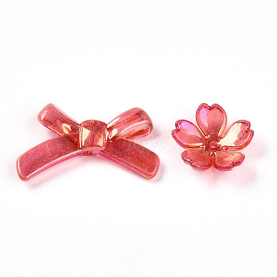Transparent Acrylic Beads OACR-N137-73B-1