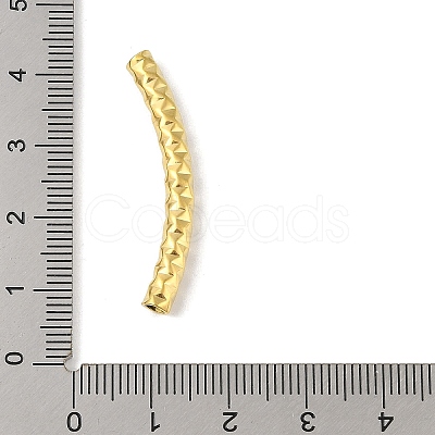 304 Stainless Steel Curved Tube Beads STAS-M071-03I-G-1