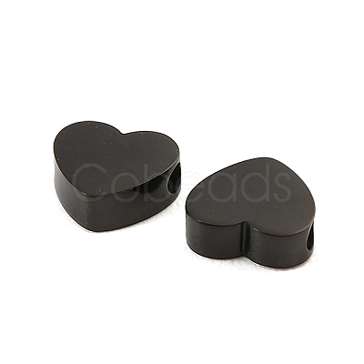 Valentine's Day 304 Stainless Steel Beads SA-E001-02EB-03-1