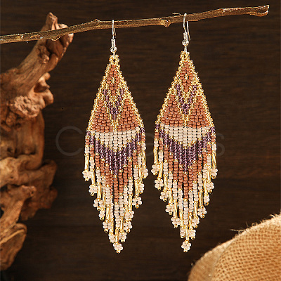 Fashionable Tassel Dangle Earrings XU6080-3-1