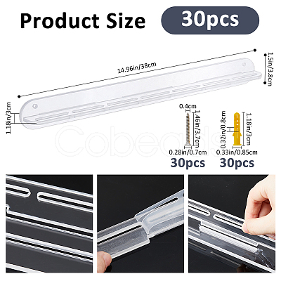 6 Sets Acrylic Sun Glasses Storage Display Stands ODIS-FH0001-23-1