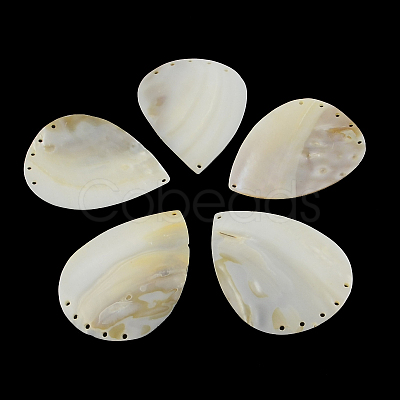 Teardrop Freshwater Shell Chandelier Components SHEL-F001-25-1