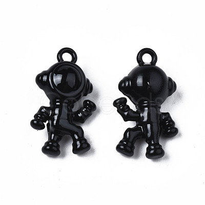 Spray Painted Alloy Pendants PALLOY-T077-164-1