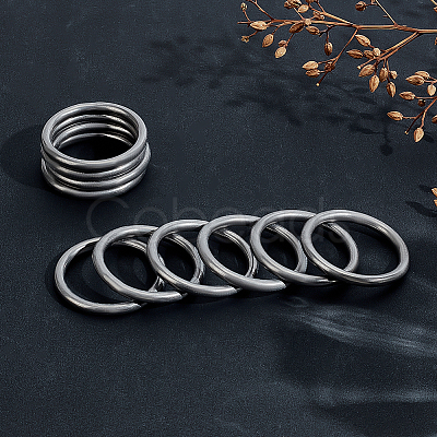 304 Stainless Steel Linking Rings STAS-ME0002-86A-1