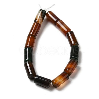 Natural Agate Beads Strands G-H295-E01-11-1