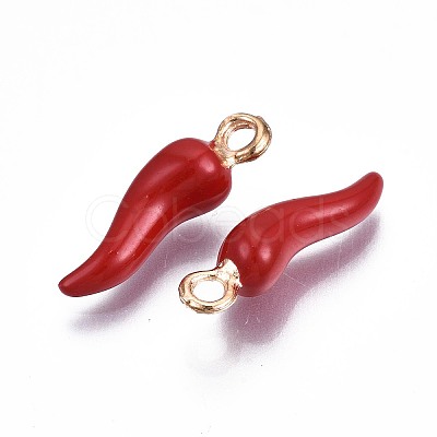 Alloy Enamel Pendants X-ENAM-N054-70-1