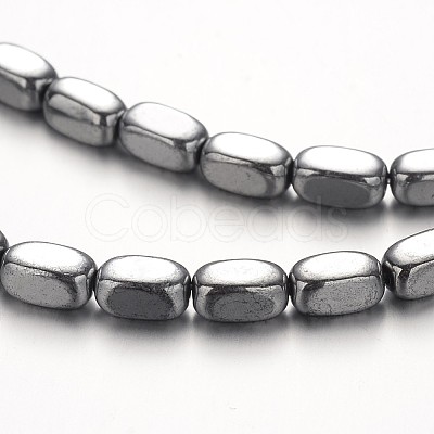 Electroplate Non-magnetic Synthetic Hematite Bead Strands G-F300-40A-01-1