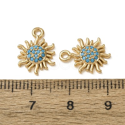 Synthetic Turquoise Pendants GG-CBAE681-06G-1