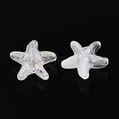 Frosted Glass Beads FGLA-T005-01L-1