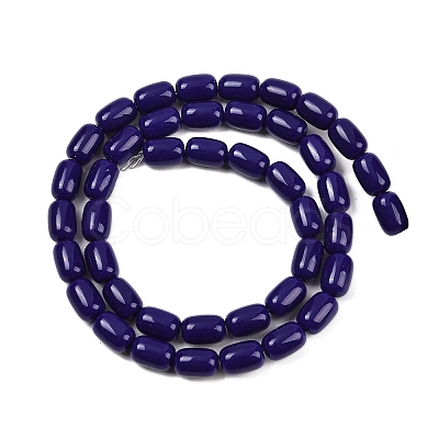 Opaque Glass Beads Strands GLAA-Z015-02D-1