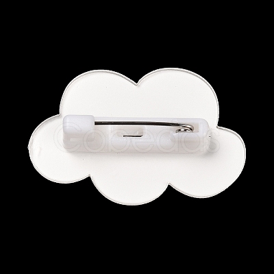 Cartoon Style Acrylic Brooch JEWB-D016-01C-1