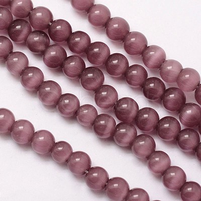 Cat Eye Beads Strands CE-M011-6mm-26A-1
