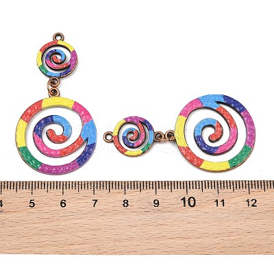Tibetan Style Alloy Big Pendants AL-CBA606A-10-1