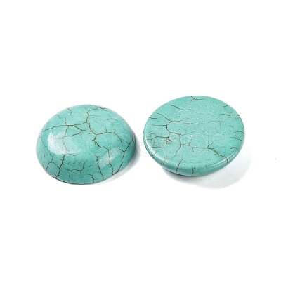 Dyed Synthetic Turquoise Cabochons G-B085-02A-01-1